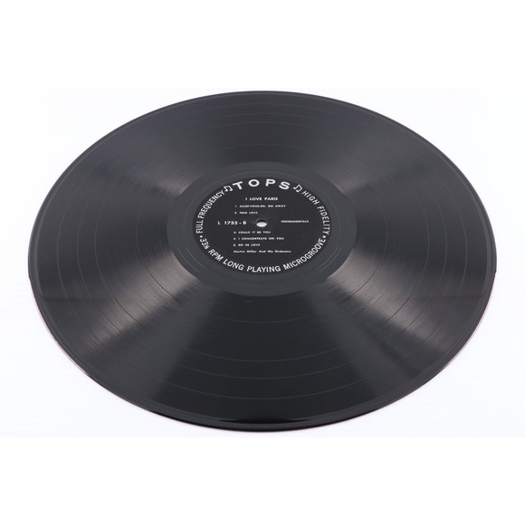 Martin Miller And His Orchestra – I Love Paris Mono Vinyl LP Record Tops L 1753 - Picture 15 of 16